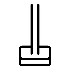 pola dance outline icon