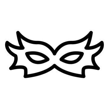 recommend clip art: eye mask outline icon