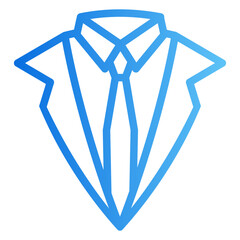 tuxedo gradient icon
