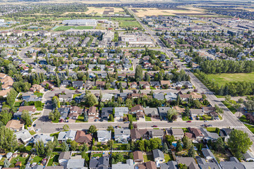 Erindale Summer Aerial Saskatoon View