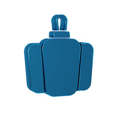 Obraz premium Blue Bell pepper or sweet capsicum icon isolated on transparent background.