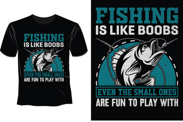 Fishing T Shirt Design Template 