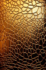 Abstract gold metallic, foil, fabric with geometry, lines material background, seamless wallpaper texture. Great as banner, luxury product cover, happy new year postcard.