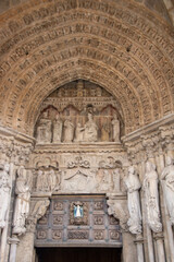 Cathedral church of Santa María at Tui in Galicia