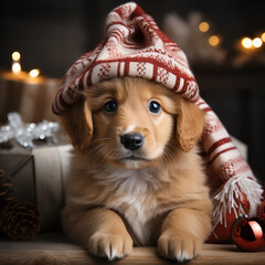 Holiday Pets dressed for Christmas