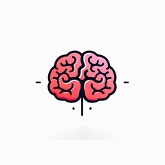 Brain Logo: Minimalistic style for Intellectual Branding