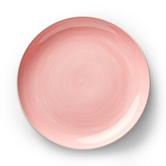 Chic Pink Plate: Accentuate Your Table Décor with a Touch of Elegance! Generative AI