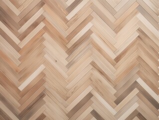 Explore the Elegant Charm of Versatile Herringbone Wooden Floors Generative AI