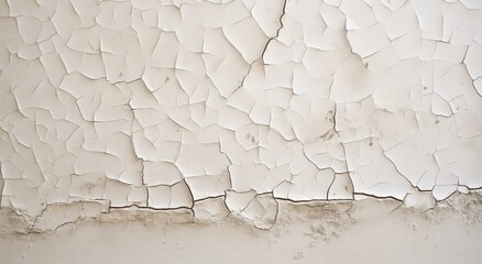 Unveiling the Beauty in Imperfection: A Captivating Study of Cracked White Walls Generative AI