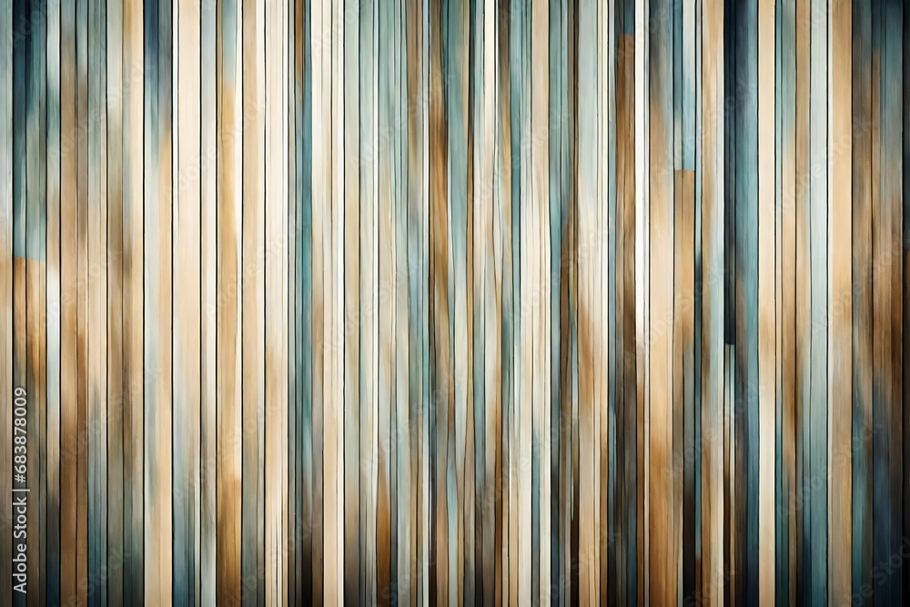 Poster Immerse yourself in the subtle elegance of a blurred vertical lines abstract background. 