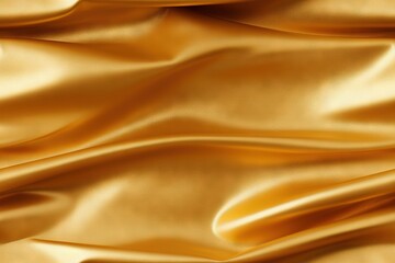 Fototapeta premium Abstract gold metallic, foil, fabric with geometry, lines material background, seamless wallpaper texture. Great as banner, luxury product cover, happy new year postcard.