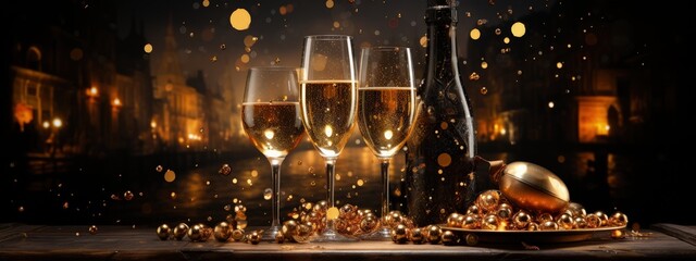 Elegant Champagne Celebration