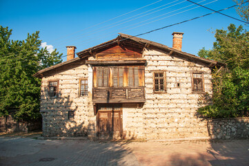 An example from Antalya Akseki Traditional Buttoned House Architecture. (Düğmeli Evler)