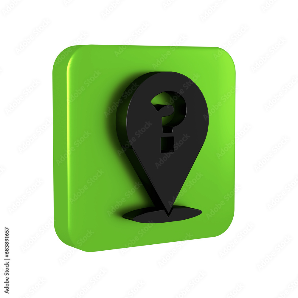 Poster black question mark icon isolated on transparent background. faq sign. copy files, chat speech bubbl