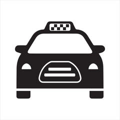 Taxi icon. Car icon