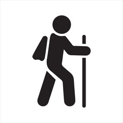 Hiking icon