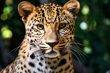 leopard close up