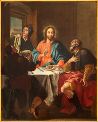 Obraz na płótnie Canvas VICENZA, ITALY - NOVEMBER 6, 2023: The painting of in the church Chiesa di San Filippo Neri by unknown artist. 