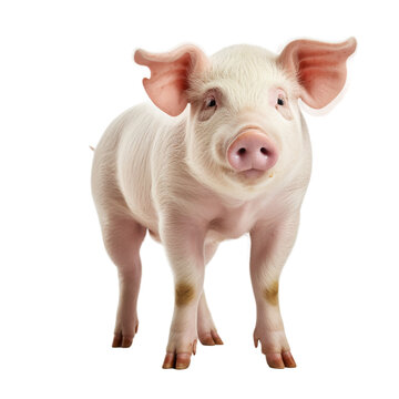 pig on transparent background PNG image
