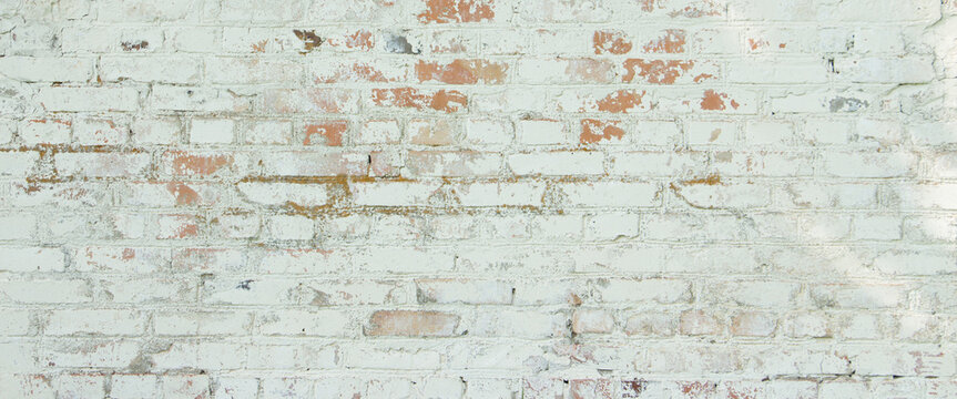 Vintage light Brick Wall Background Texture