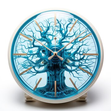 Blue Clock