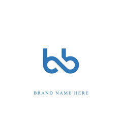 BB logo. B B design. White BB letter. BB, B B letter logo design. Initial letter BB linked circle uppercase monogram logo.