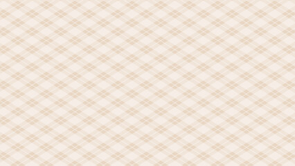 Diagonal print beige plaid background