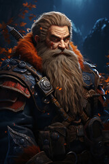 Obraz premium dwarf fighter