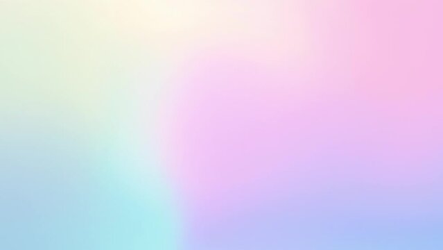 Soft Orange Pink Blue Pastel Gradient Motion Animation Abstract Background