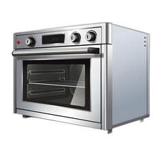 oven isolated on transparent or white background, png - obrazy, fototapety, plakaty