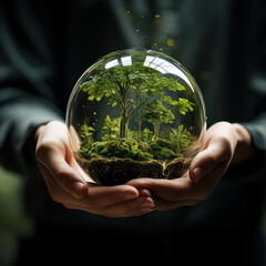 Environmental Consciousness and Sustainability - Nature and Green Lifestyle Stock Images