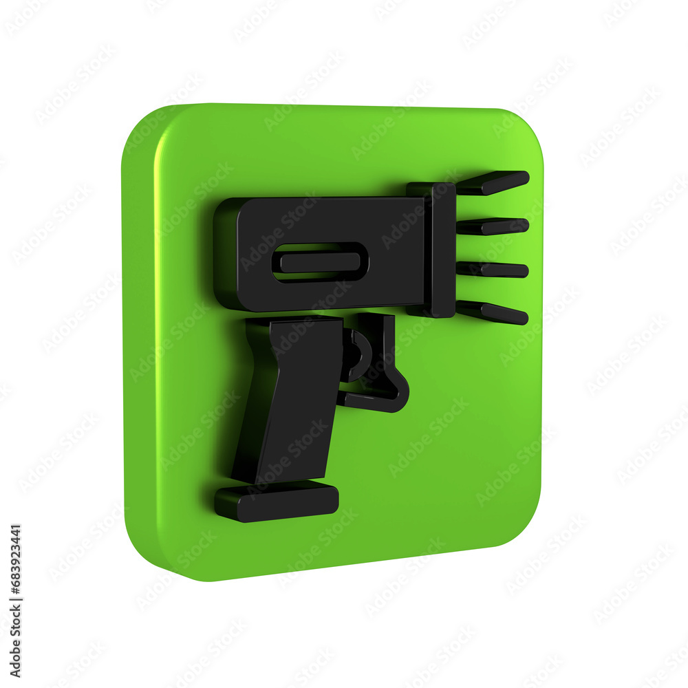 Aufkleber black scanner scanning bar code icon isolated on transparent background. barcode label sticker. iden