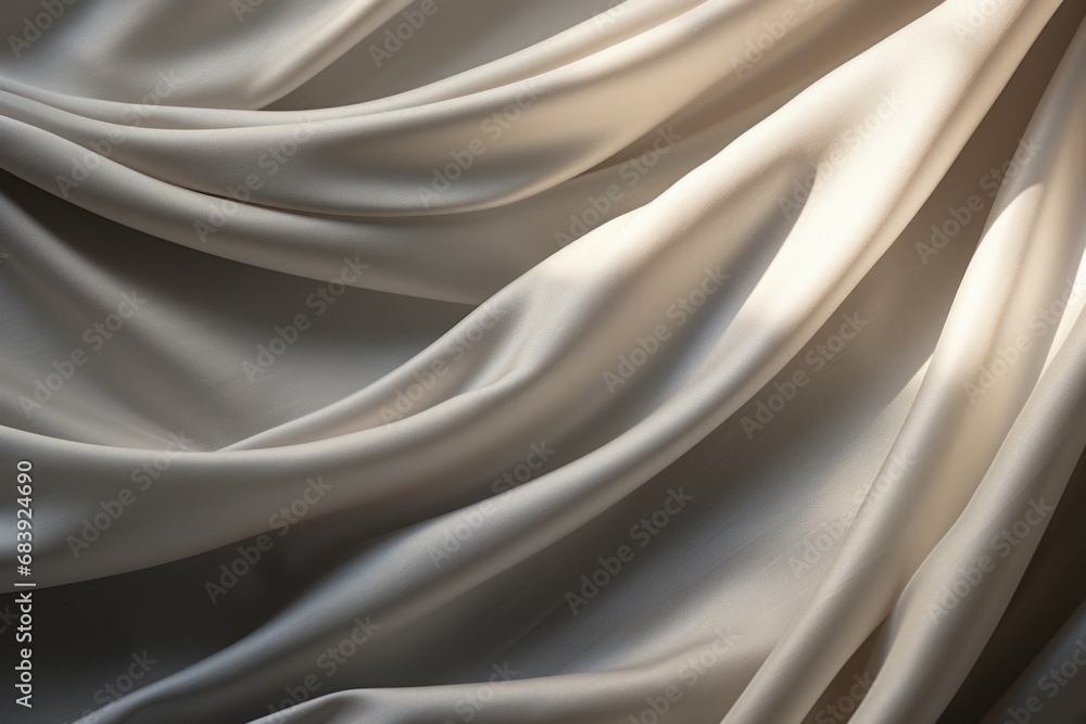 Poster a close up view of a white cloth. this versatile image can be used in various creative projects and 
