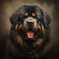 Fototapeta premium Tibetan mastiff