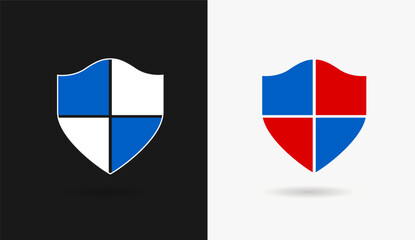 Shield Vector Design Element for banners security artwork Sheild finance icon elegant