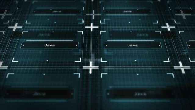Computer Network of Software Program Running - Java
