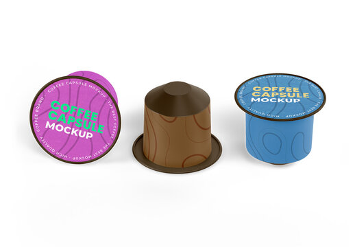 Capsule Coffee Mockup