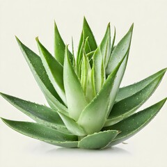 Fototapeta premium Healthy green aloe vera plants