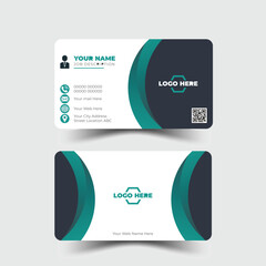 Vector modern and creative business card template
