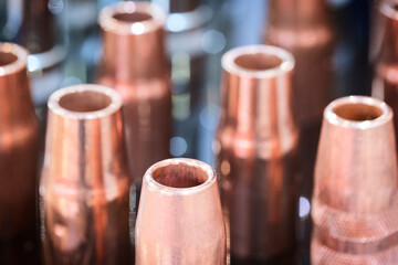 Metal Copper Nozzles for Automatic Welding Machines