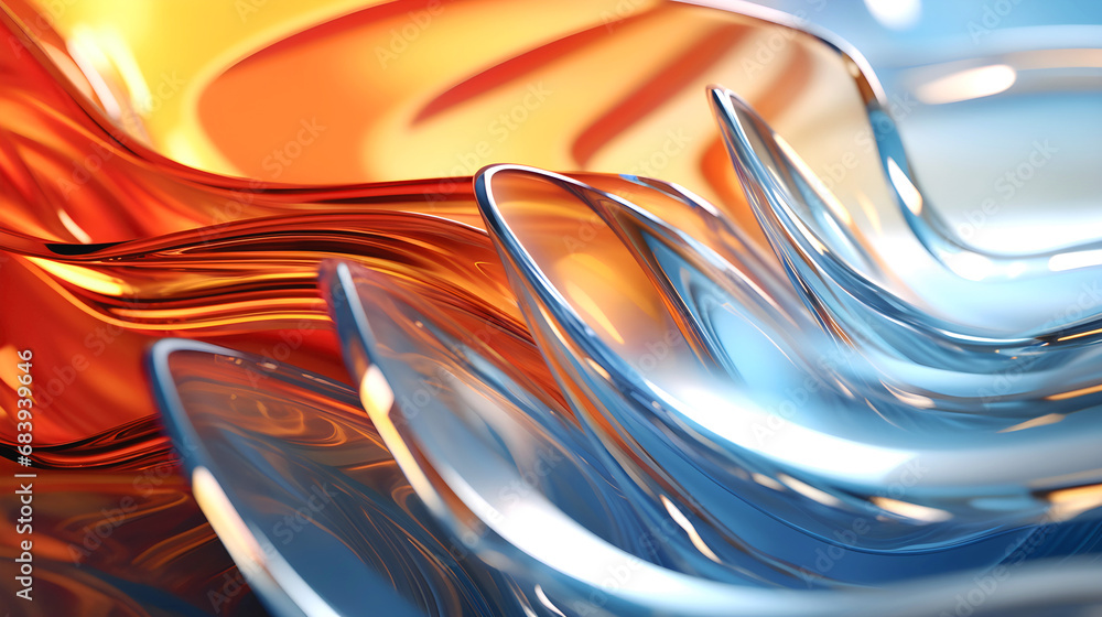 Poster abstract background of fluted glass effect. art for conveying complex symbolic and allegorical ideas