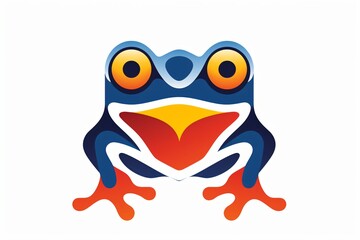 Frog graphic illustration