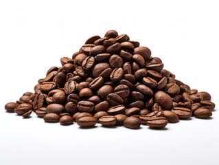 Obraz premium Uncover the Story Behind Each Exquisite Coffee Bean - Explore the Journey from Plantation to Your Cup! Generative AI