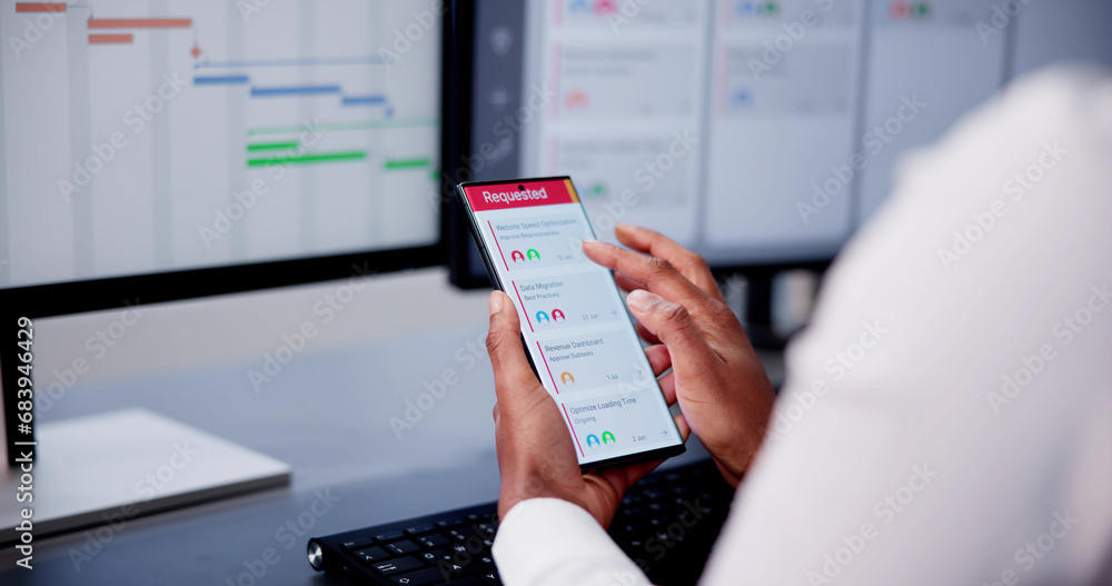 Poster efficiently managing workflows