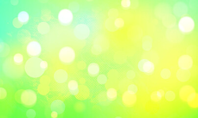 Green bokeh background for seasonal, holidays, event celebrations and various design works
