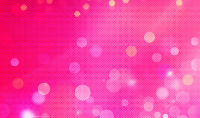 Pink bokeh background for seasonal, holidays, event celebrations and various design works