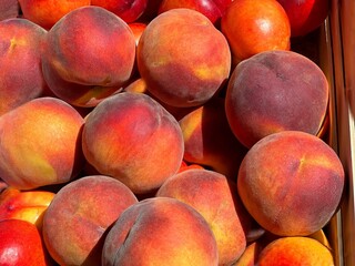 peaches on the market