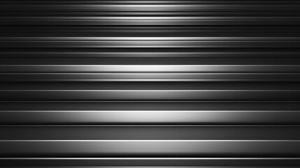 Obraz premium Abstract Industrial Aluminum Stripes in Dark Silver Background