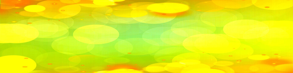 Yellow bokeh background for seasonal, holidays, event celebrations and various design works