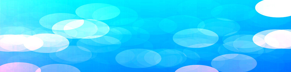 Blue bokeh background for seasonal, holidays, event celebrations and various design works